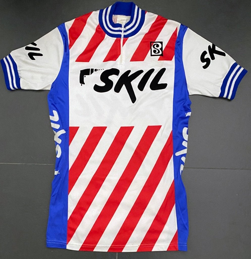 Vintage wielertrui/wielershirt SKIL – 1985, Ophalen of Verzenden, Overige typen