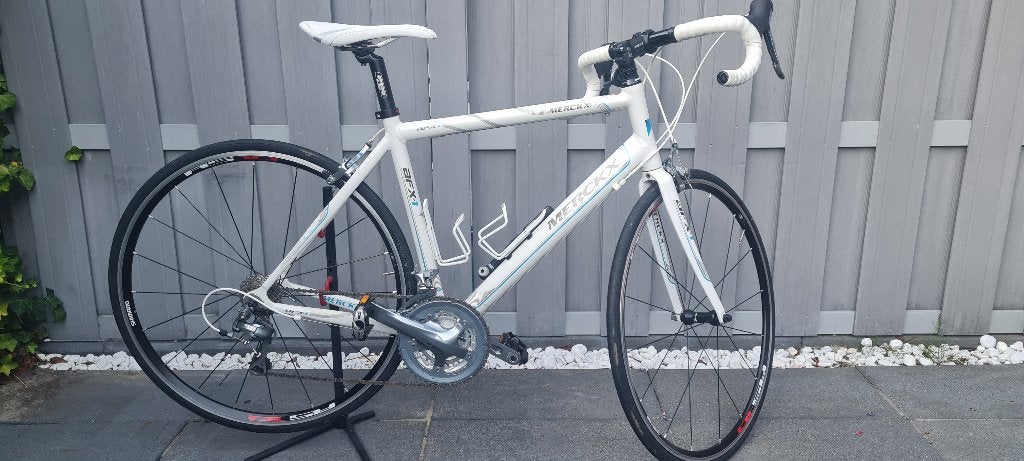 Eddy Merckx AF-X1 6000 TB Racefiets–Shimano Tiagra, 28 inch, Aluminium, 49 tot 53 cm, Zo goed als nieuw