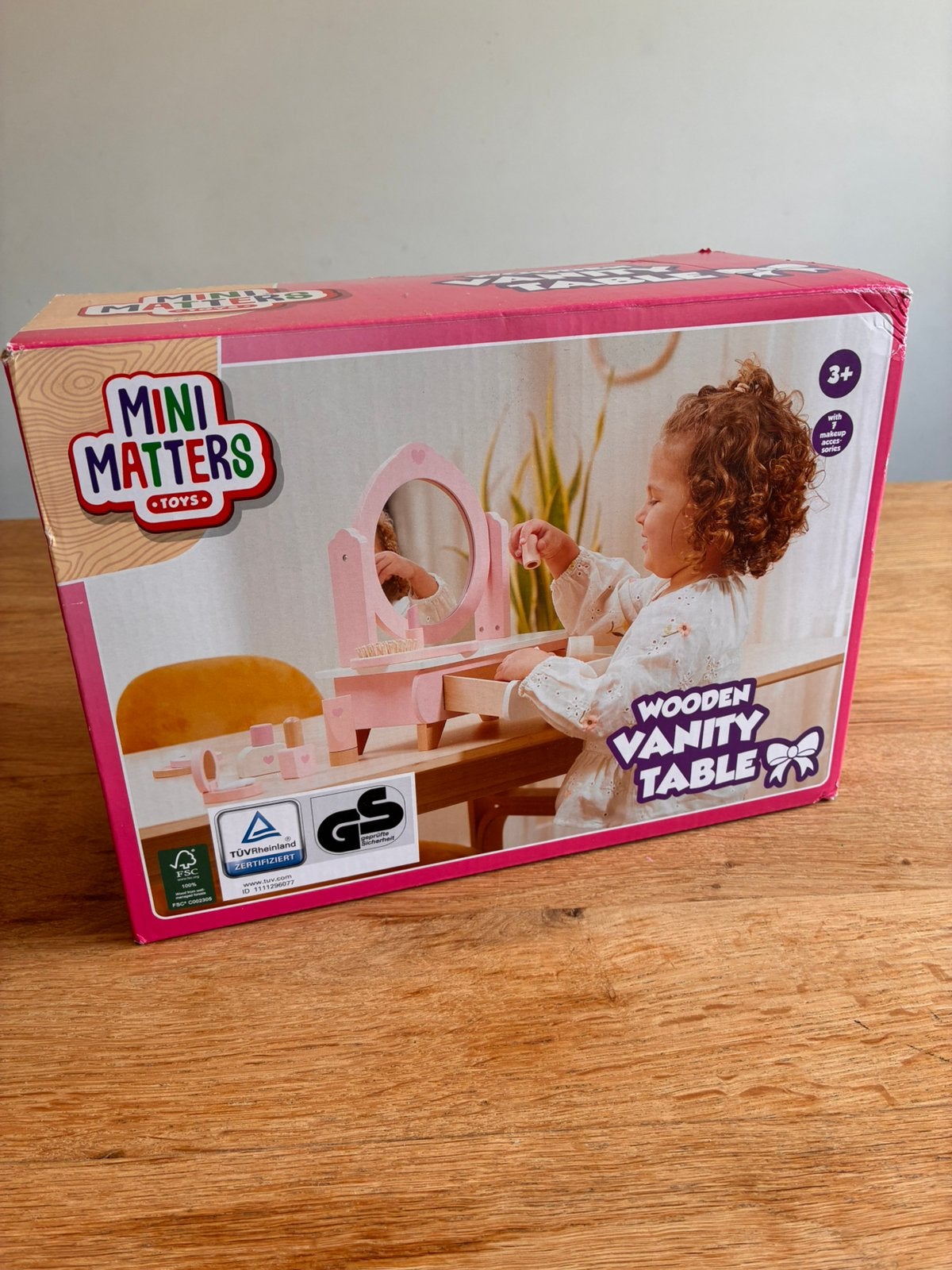 Kaptafeltje hout, Kinderen en Baby's, Ophalen, Nieuw
