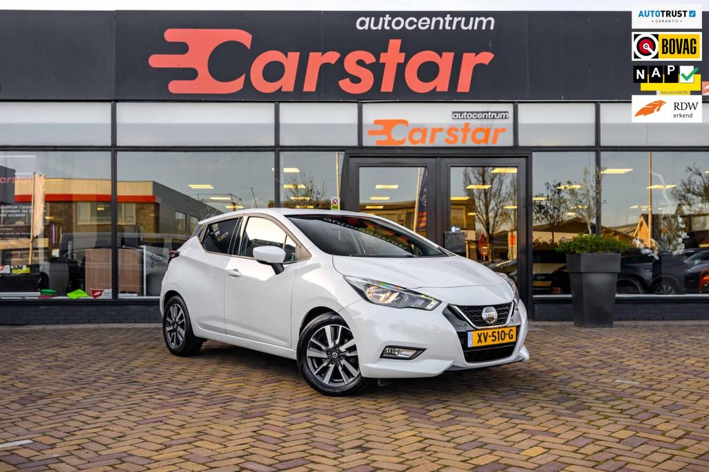 Nissan Micra 1.0 IG-T N-Connecta|Camera|Cruise|Automaat, Gebruikt, Euro 6, 1055 kg, Origineel Nederlands