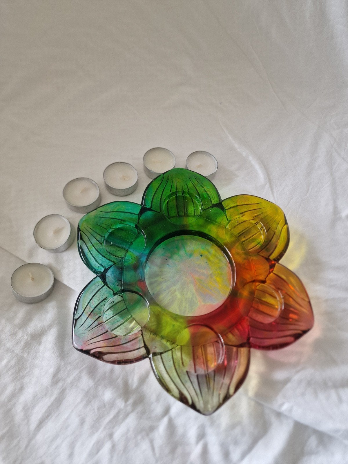 Resin candle, 10 cm of meer, Overige materialen, Nieuw, Ophalen of Verzenden