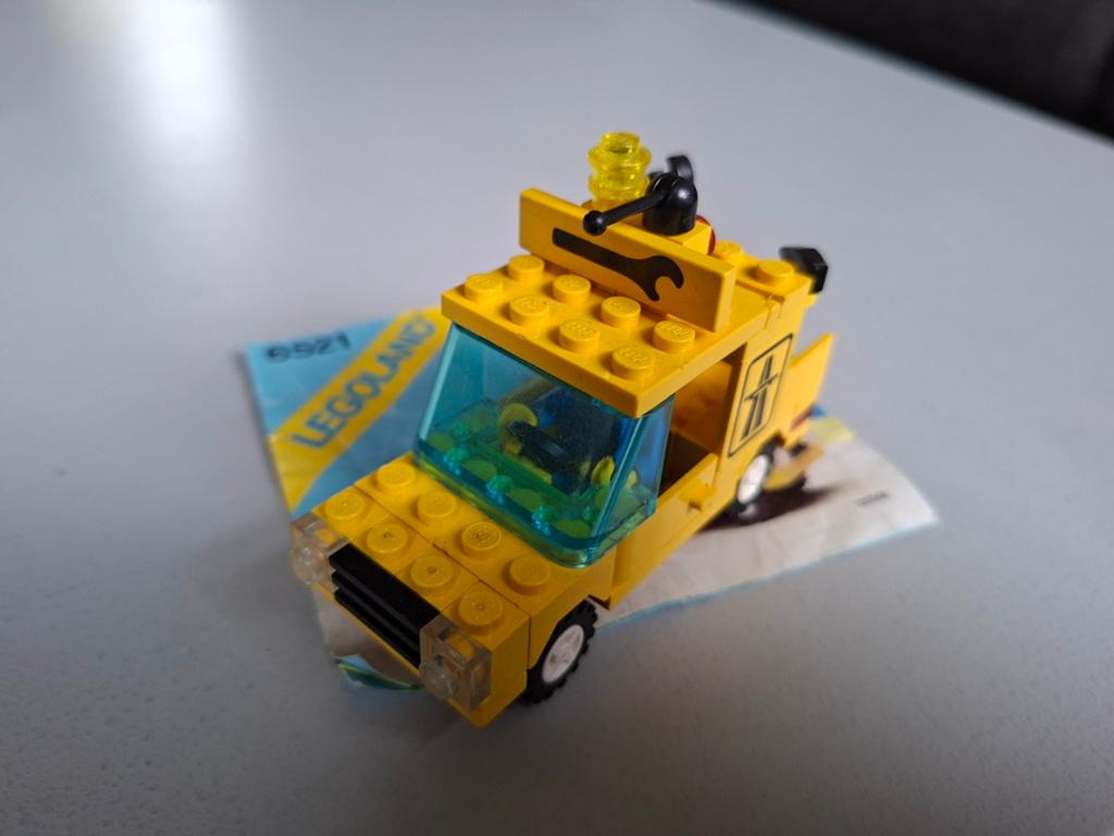 Lego Legoland set # 6521 Wegenwacht, Gebruikt, Lego, Ophalen of Verzenden, Compleet