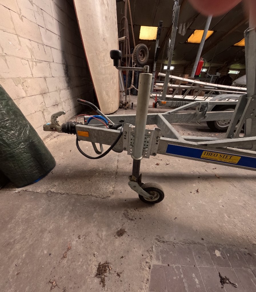 Trailer voor zeiljacht, Watersport en Boten, Ophalen, Gebruikt, 1500 tot 3000 kg, 6 tot 9 meter