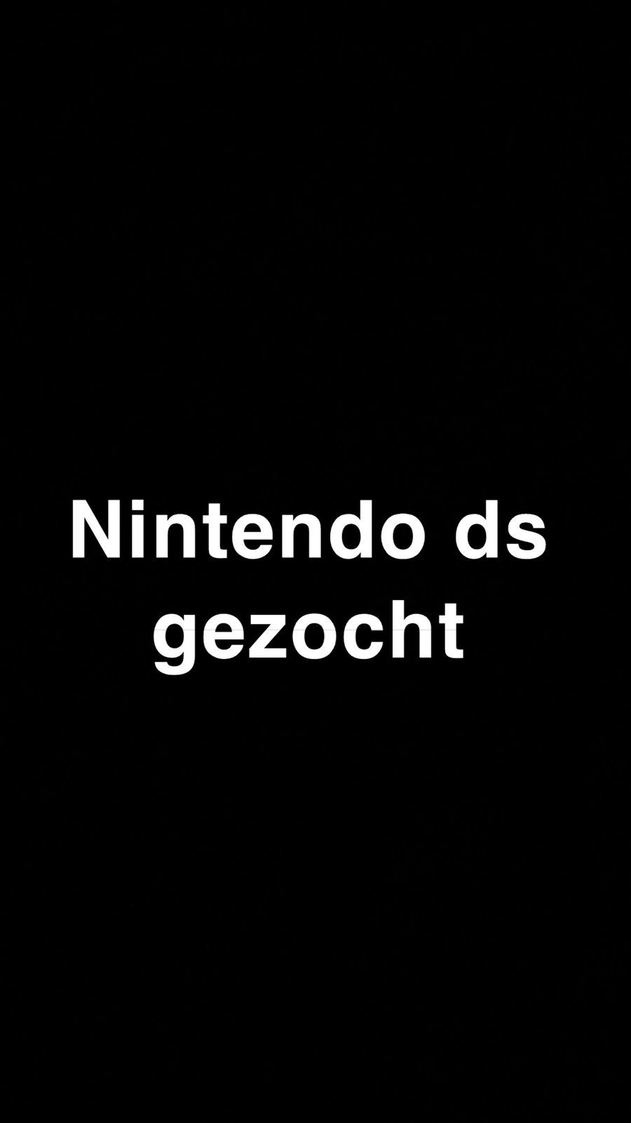 Nintendo ds gezocht, Ophalen of Verzenden, Zo goed als nieuw, Overige modellen