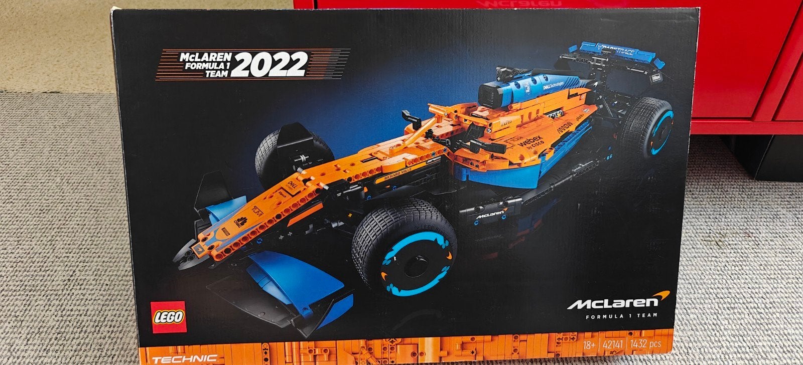 Lego Technic McLaren Formule 1 (42141), Lego, Ophalen of Verzenden, Zo goed als nieuw, Technic