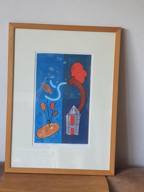 Zeefdruk dialoog Everard 2001 nr 45 v d 250, Ophalen