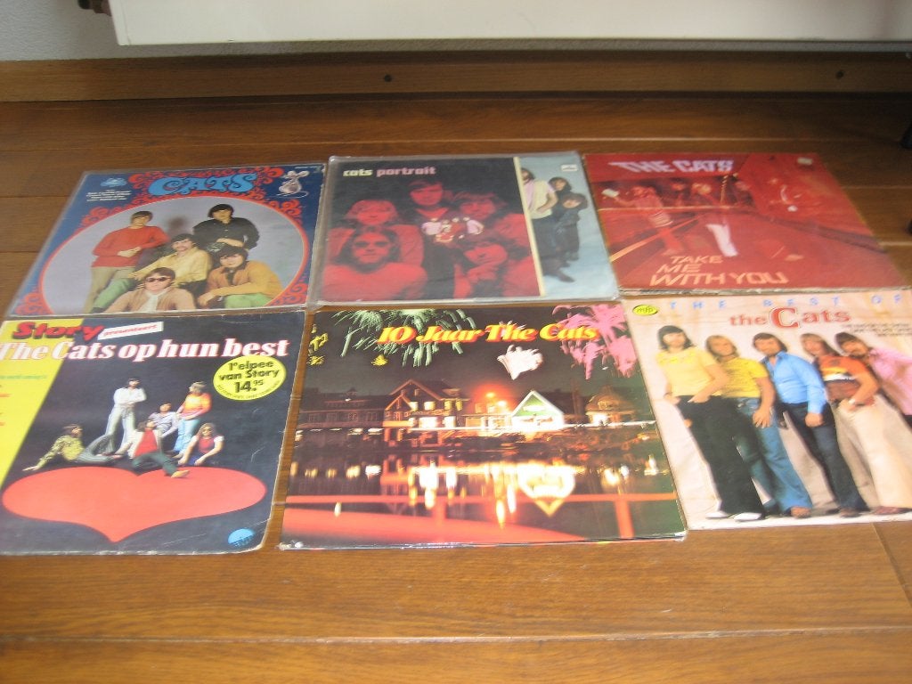 The cats collection lps 6x verschillend, Ophalen of Verzenden, Gebruikt, 12 inch, LP