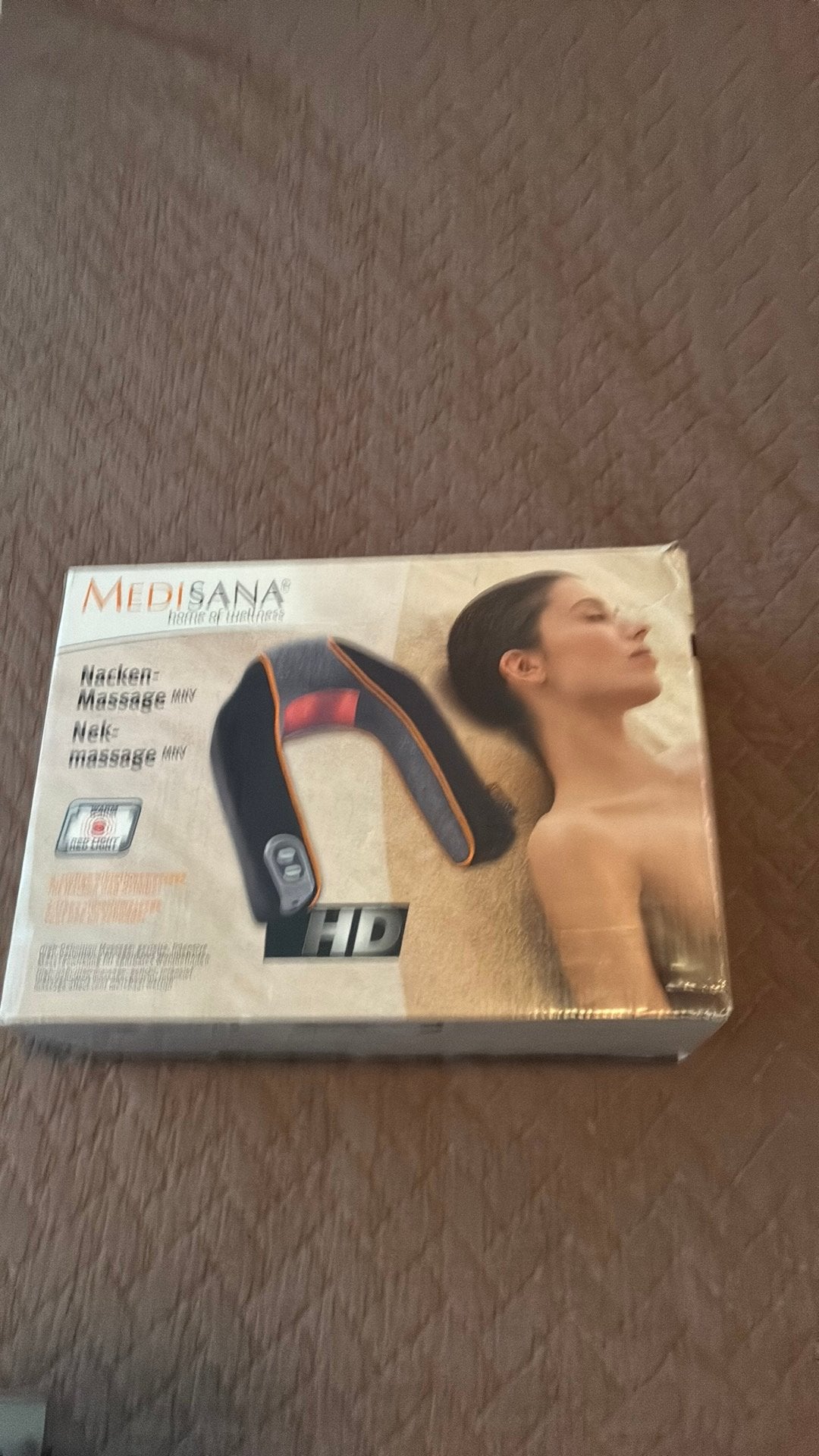 MEDISANA MNV nekmassagekussen, Ophalen of Verzenden, Zo goed als nieuw, Apparaat