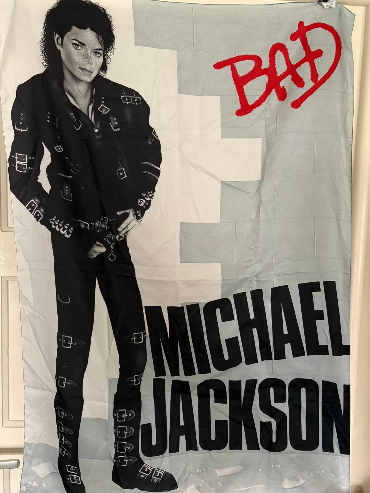 Michael Jackson vlag 4 bad, Verzamelen, Ophalen