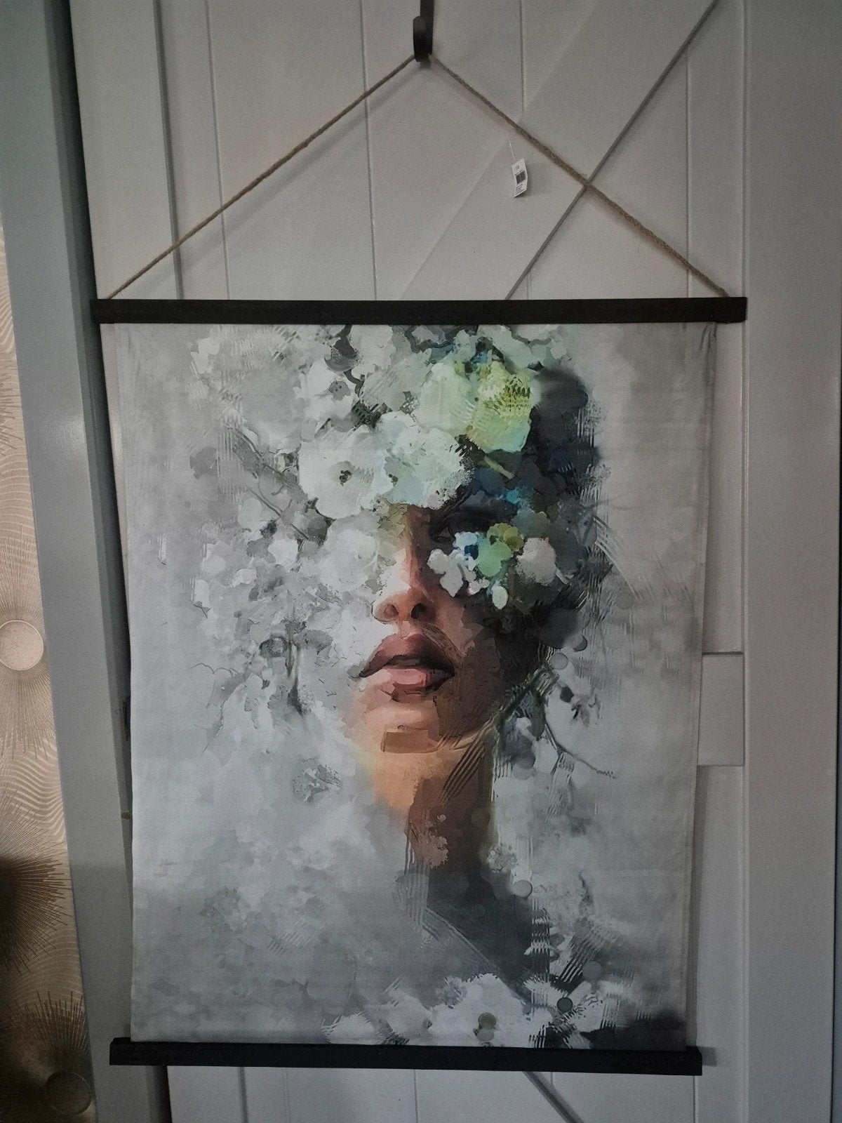 Wandversiering Verborgen Vrouw, Ophalen of Verzenden, Nieuw, Wandhanger