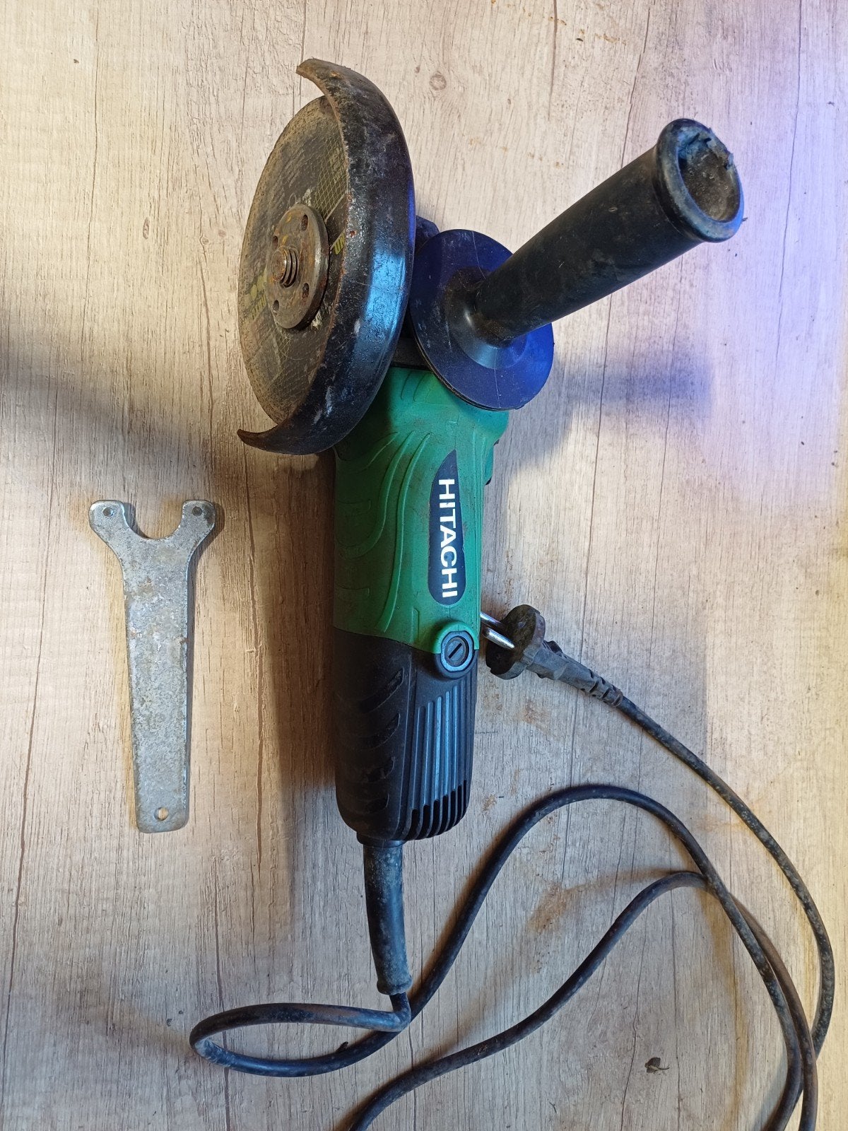 Hitachi G13SS Haakse Slijper 580W - Gebruikt, Verzenden