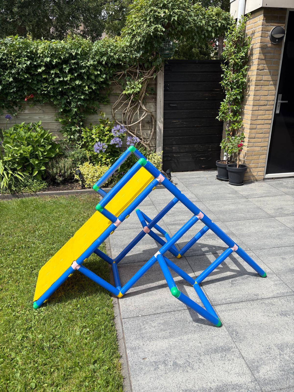 Gymbo constructie speelgoed., Ophalen, Zo goed als nieuw, Glijbaan