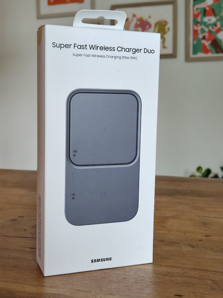 Samsung Super Fast Wireless Charger Duo EP-P5400 – 15W, Draadloze oplader, Nieuw, Ophalen of Verzenden, Samsung