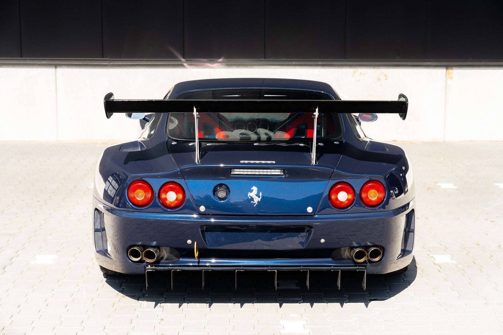 Ferrari 575M GTC Stradale | 1 0f 2, Auto's, Automaat, Gebruikt, 12 cilinders, Blauw