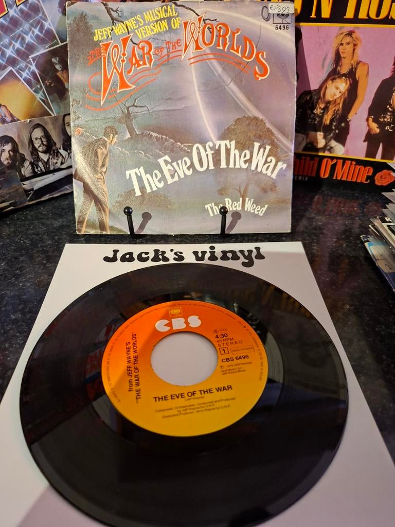 Jeff Wayne's Musical Version of The War of the Worlds 1989, Gebruikt, 7 inch, Ophalen of Verzenden, 1970 - 1979