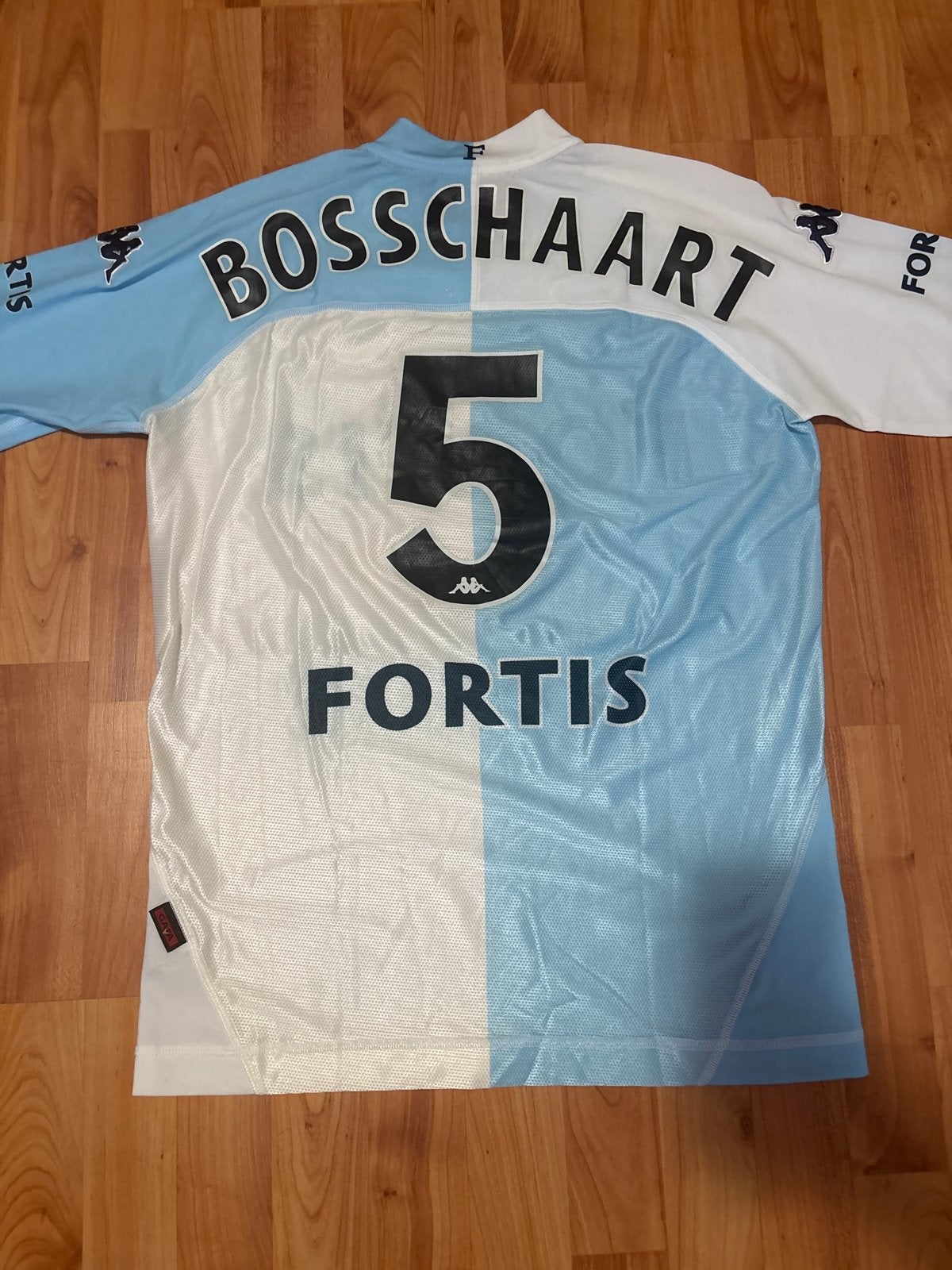 Feyenoord Bosschaart 5 Fortis  Maat L (2004), Verzamelen, Sportartikelen en Voetbal, Ophalen of Verzenden, Zo goed als nieuw, Feyenoord