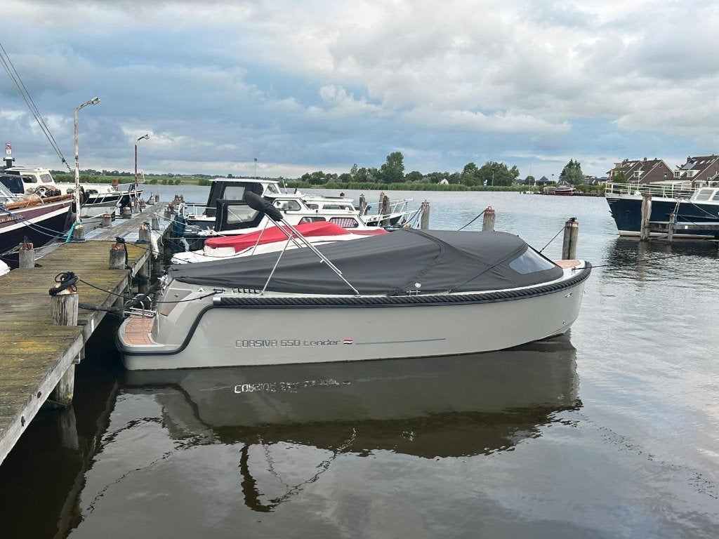 Corsiva 650 tendersloep, Watersport en Boten, Ophalen, Tender, Zo goed als nieuw, Zonnedek