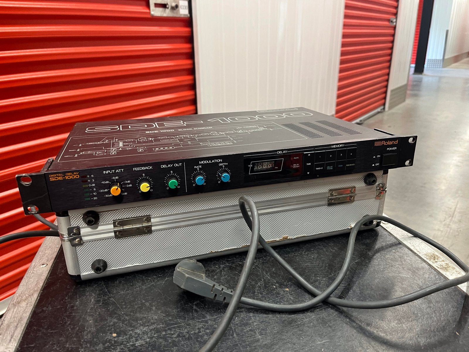 Roland SDE-1000 Digitale Delay Effectprocessor, Ophalen of Verzenden, Gebruikt, Delay of Echo