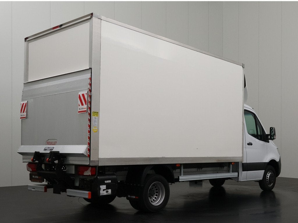 Mercedes-Benz Sprinter 515CDI 9G-Tronic Automaat Bakwagen+La, Automaat, Gebruikt, Euro 6, Wit