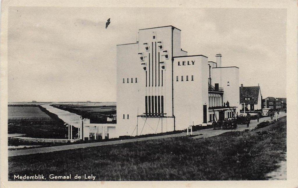 703-384-041 Medemblik Gemaal De Lely, Verzenden, Voor 1920, Noord-Holland