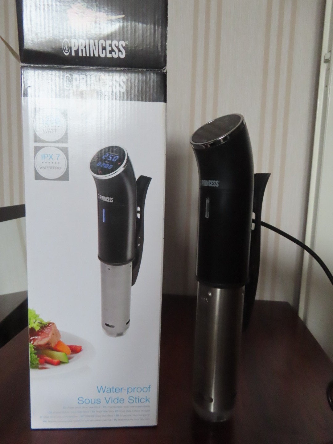 Princess Sous Vide Stick - Waterdicht en Nauwkeurig, Ophalen, Overige typen, Zo goed als nieuw, Zwart