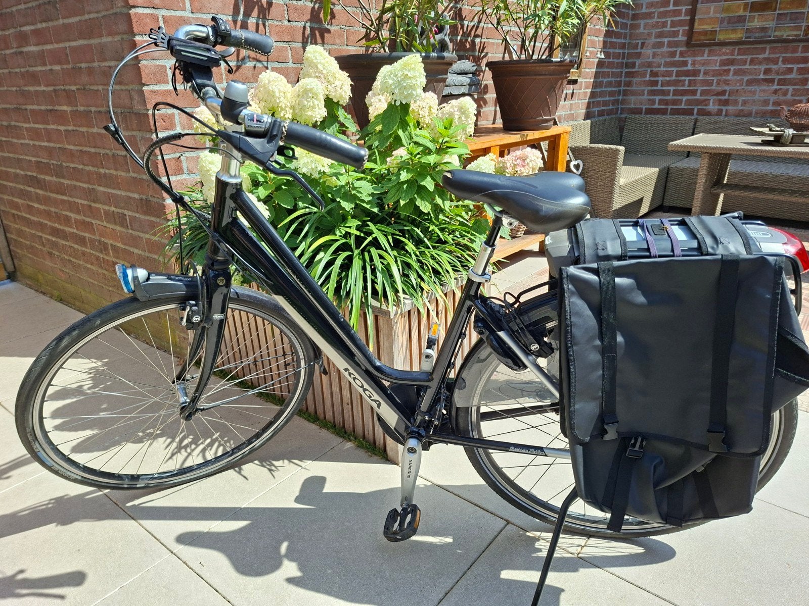 Koga E-bike met oplader, Fietsen en Brommers, Elektrische fietsen, Overige merken, Ophalen