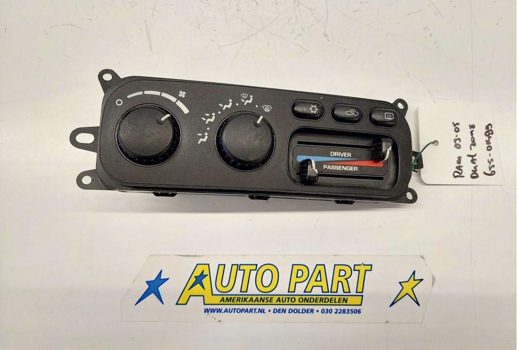Dodge Ram pickup kachelbediening 2002-2005, Gebruikt, PO Box 21-8004 | Auburn Hills, MI 48321-8004, Amerikaanse onderdelen, Ophalen of Verzenden