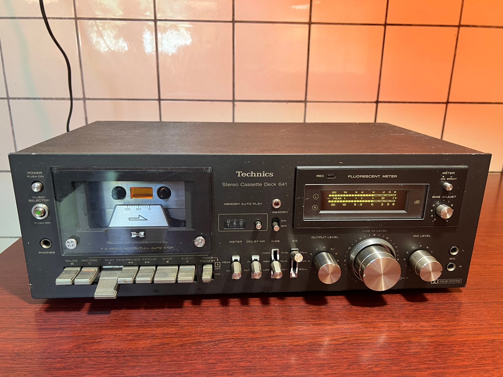 Technics RS-641 Vintage Stereo Cassette Deck – Made in Japan, Ophalen, Overige merken