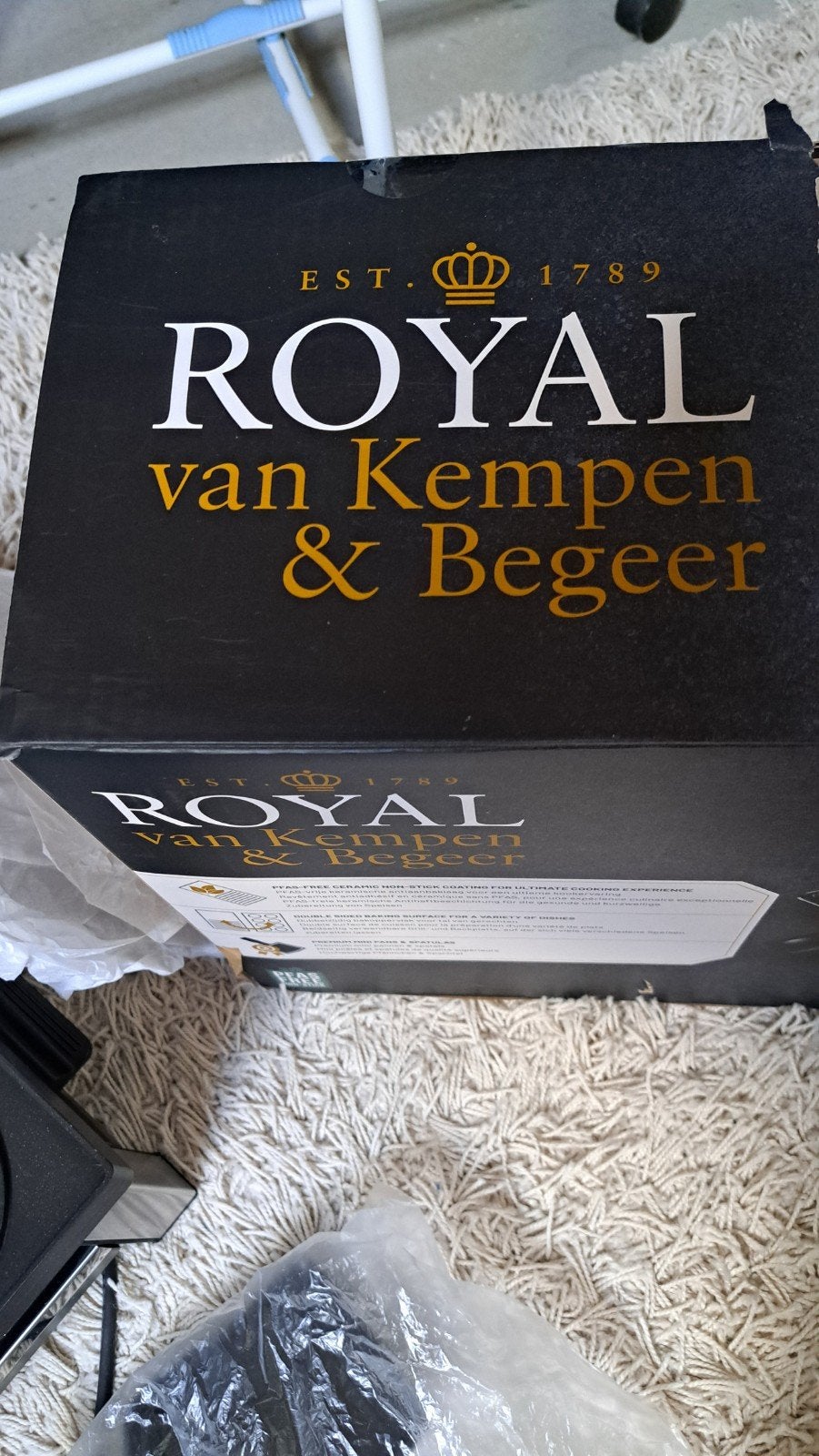 Royal vkeb Gourmetstel nieuw, Ophalen, Nieuw