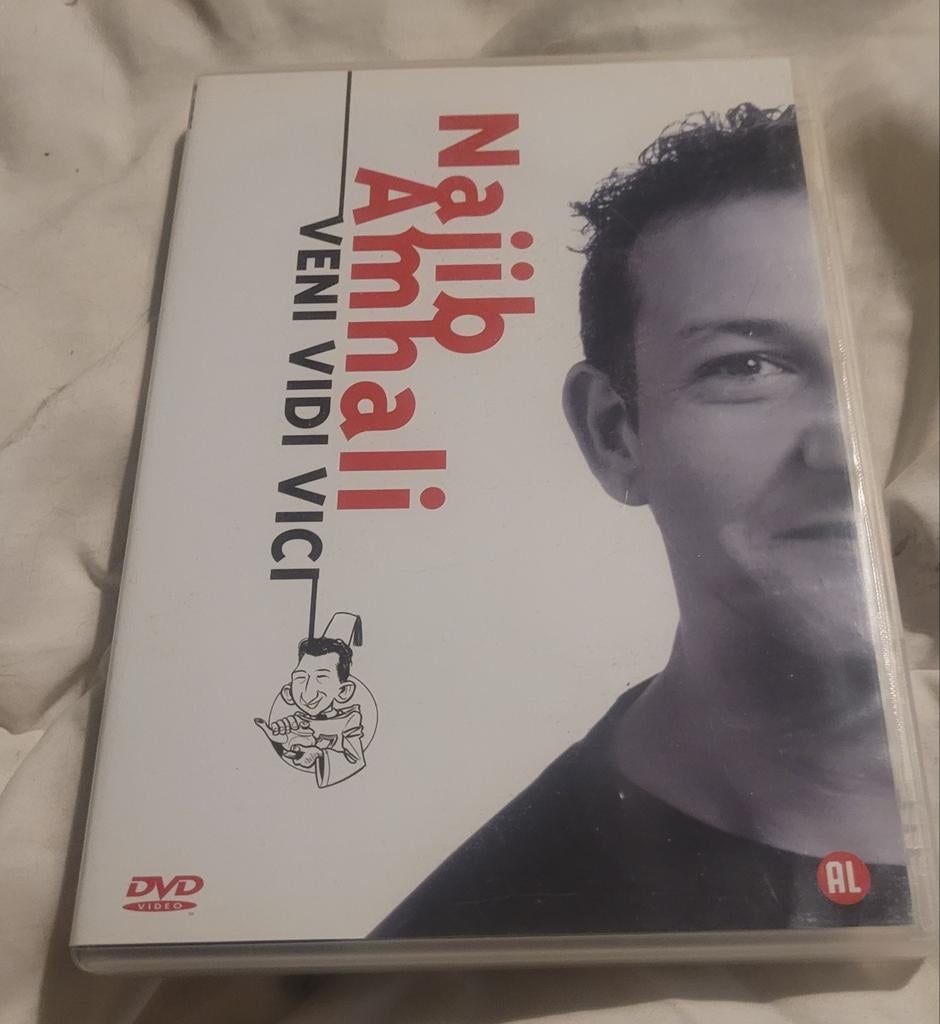 Najib Amhali - Veni Vidi Vici DVD, Alle leeftijden, Ophalen, Gebruikt, Stand-up of Theatershow