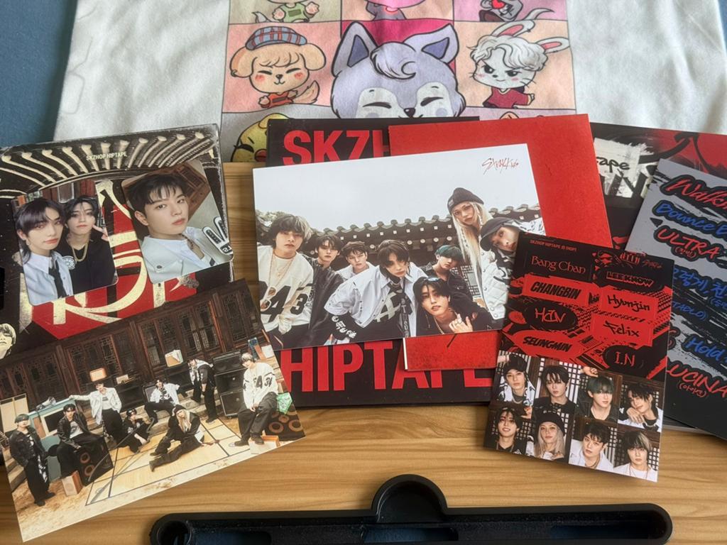 Stray Kids SIGNED hop album compleet, Ophalen of Verzenden, Zo goed als nieuw, Foto of Kaart