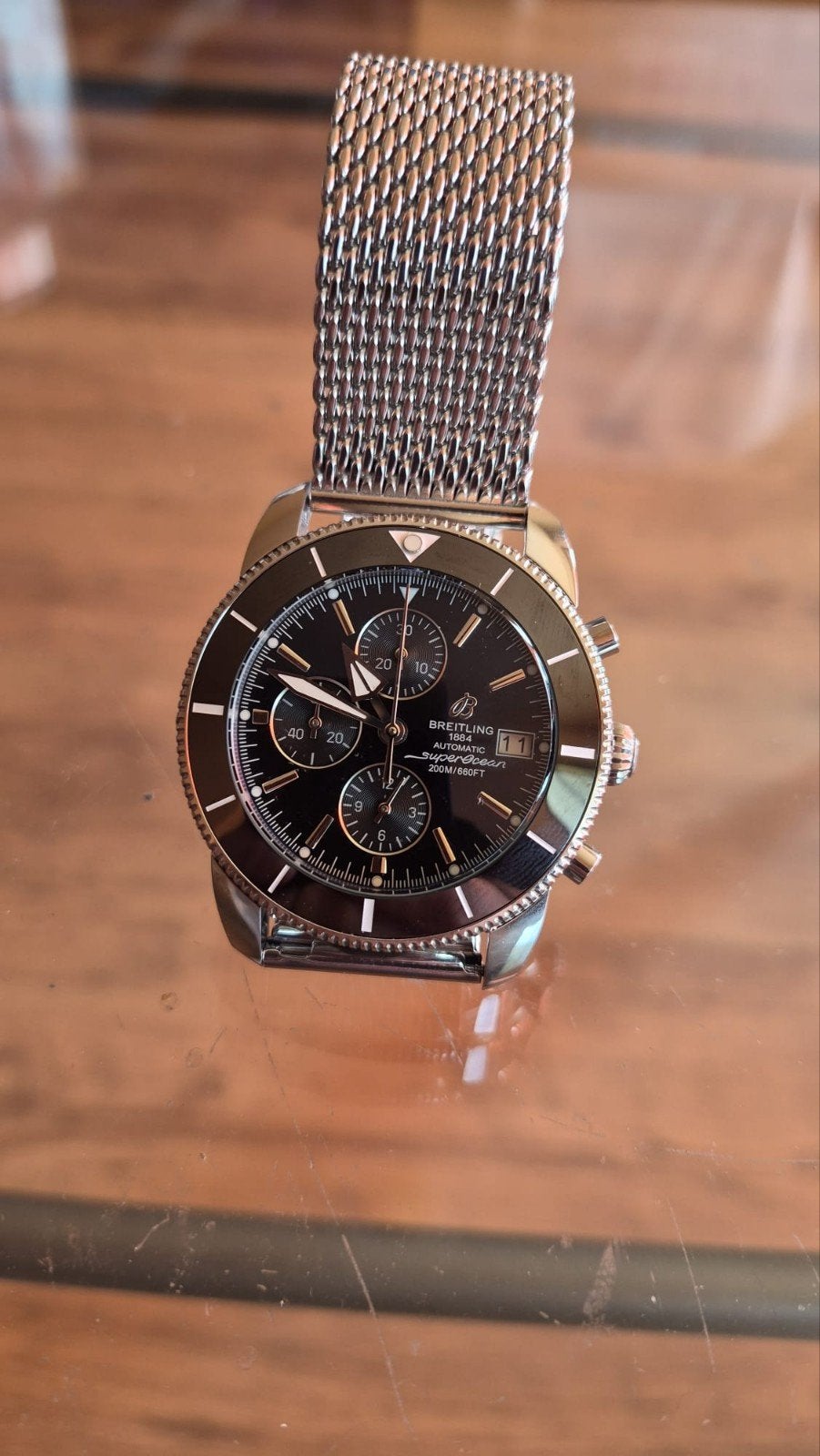 Breitling Super Ocean Heritage B01, Ophalen of Verzenden, Breitling