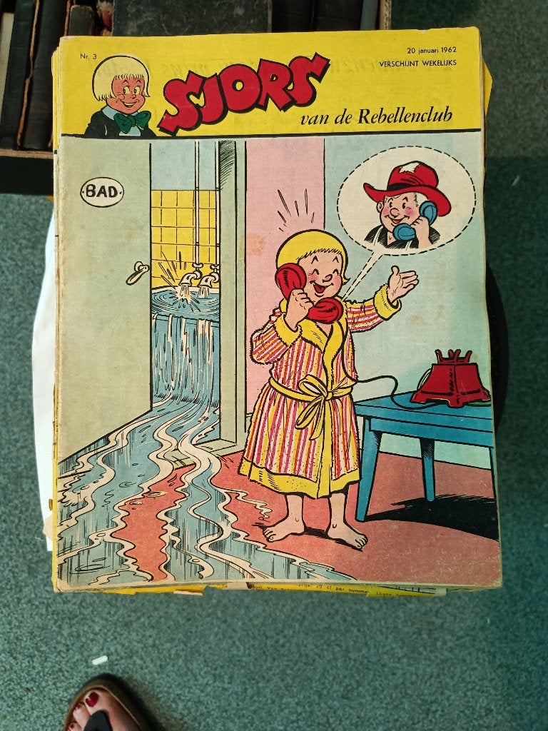 Sjors weekblad jaren 1960, Boeken, Ophalen of Verzenden, Gelezen