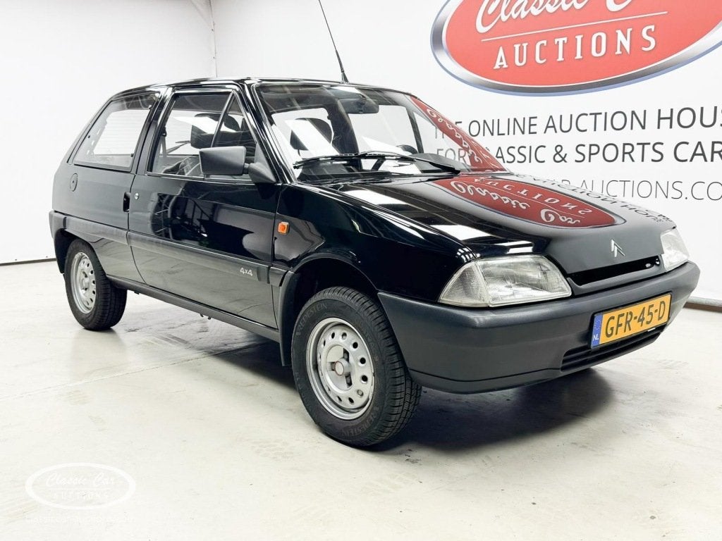 Citroen AX 4x4 - ONLINE AUCTION, Auto's, Oldtimers, Bedrijf, Citroën, Benzine, Hatchback, Handgeschakeld, Geïmporteerd, Zwart