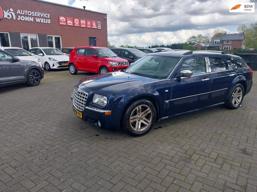 Chrysler 300C Touring 5.7 V8 HEMI (LET OP: TIK IN DE MOTOR), Auto's, Chrysler, Automaat, Gebruikt, 5654 cc, Blauw
