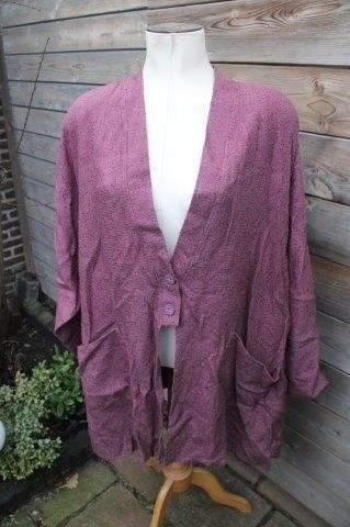 Jasje paars Skorpi mt XXL Vaste prijs, Kleding | Dames, Paars, Ophalen of Verzenden, Zo goed als nieuw, Jasje of Colbert