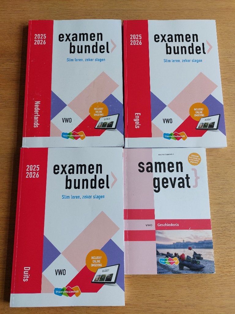 Samengevat en examenbundels, Ophalen, Gelezen, VWO