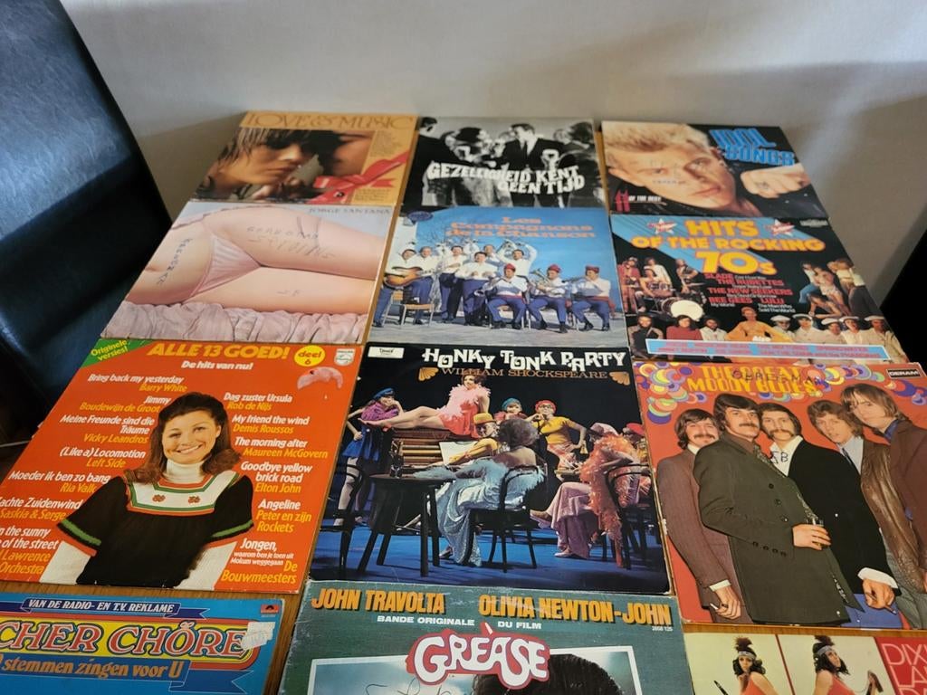 Heel veel lp,s vinyl. in goede staat. Prijzen zie tekst., Cd's en Dvd's, Vinyl | Verzamelalbums, Gebruikt, Pop, Overige formaten