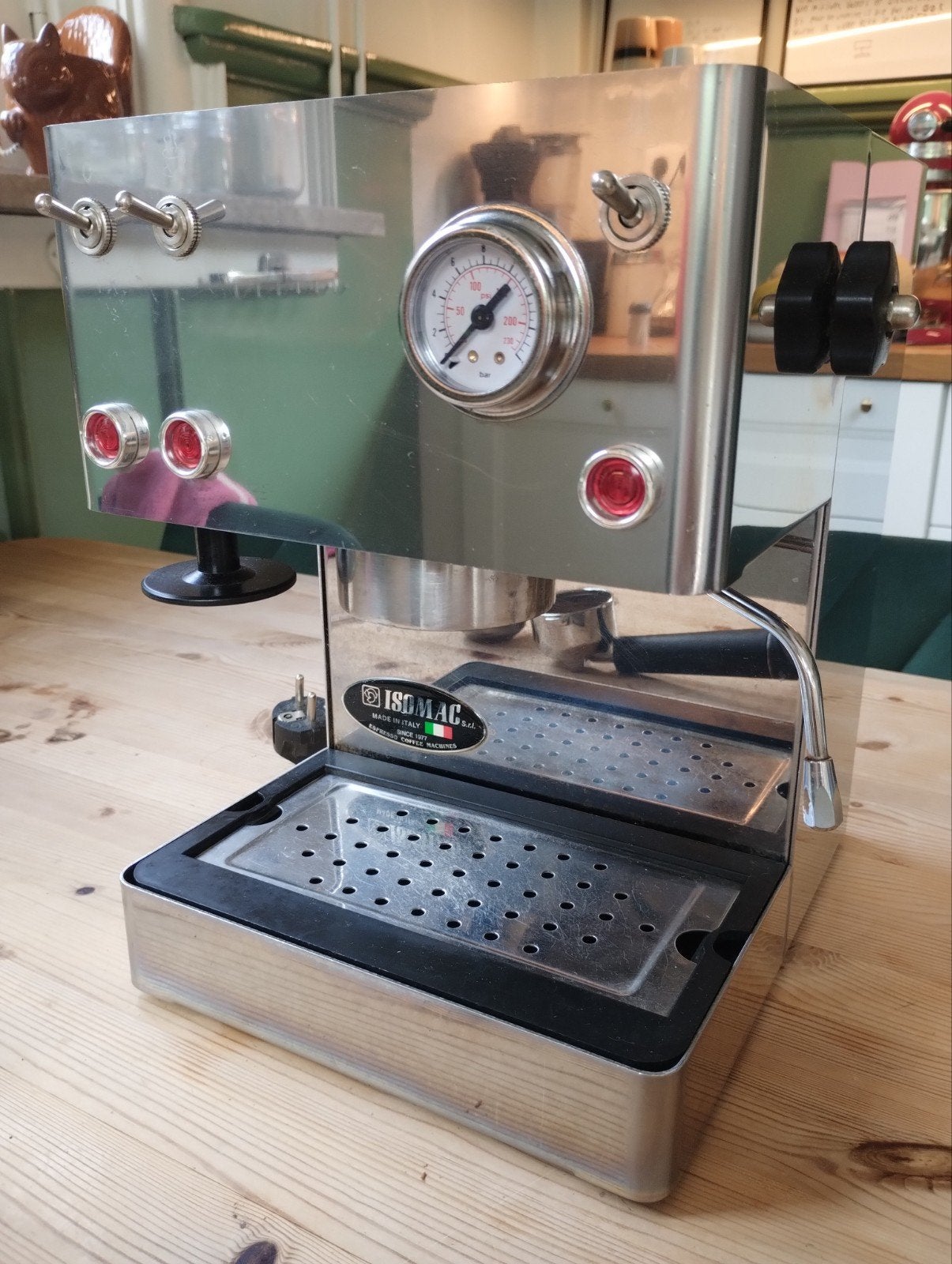 Isomac Giada espressomachine, Gebruikt, Espresso apparaat, Gemalen koffie, Ophalen