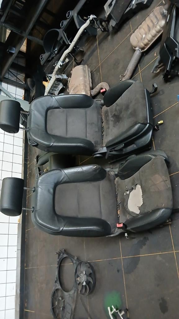 Stoelen verwarmd half leer audi a3 8p, Auto-onderdelen, Interieur en Bekleding, Ophalen of Verzenden, Audi
