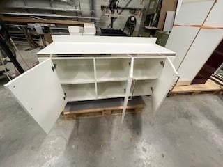 werk bureau, Ophalen, Gebruikt, 150 cm, Spaanplaat of MDF