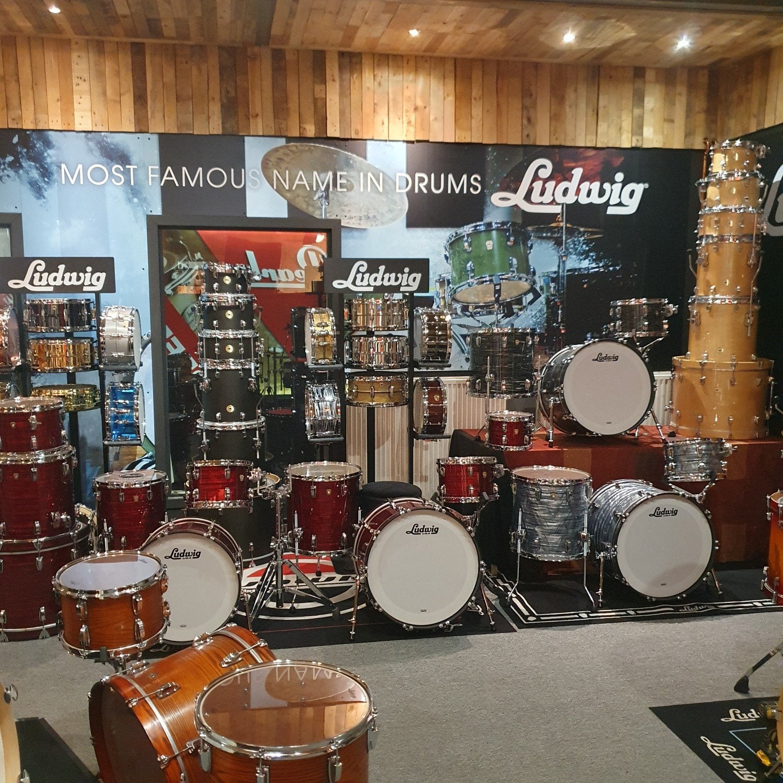 Ludwig Classic maple: zeer veel keuze in Ludwig sets!, Muziek en Instrumenten, Ophalen of Verzenden, Nieuw, Tama