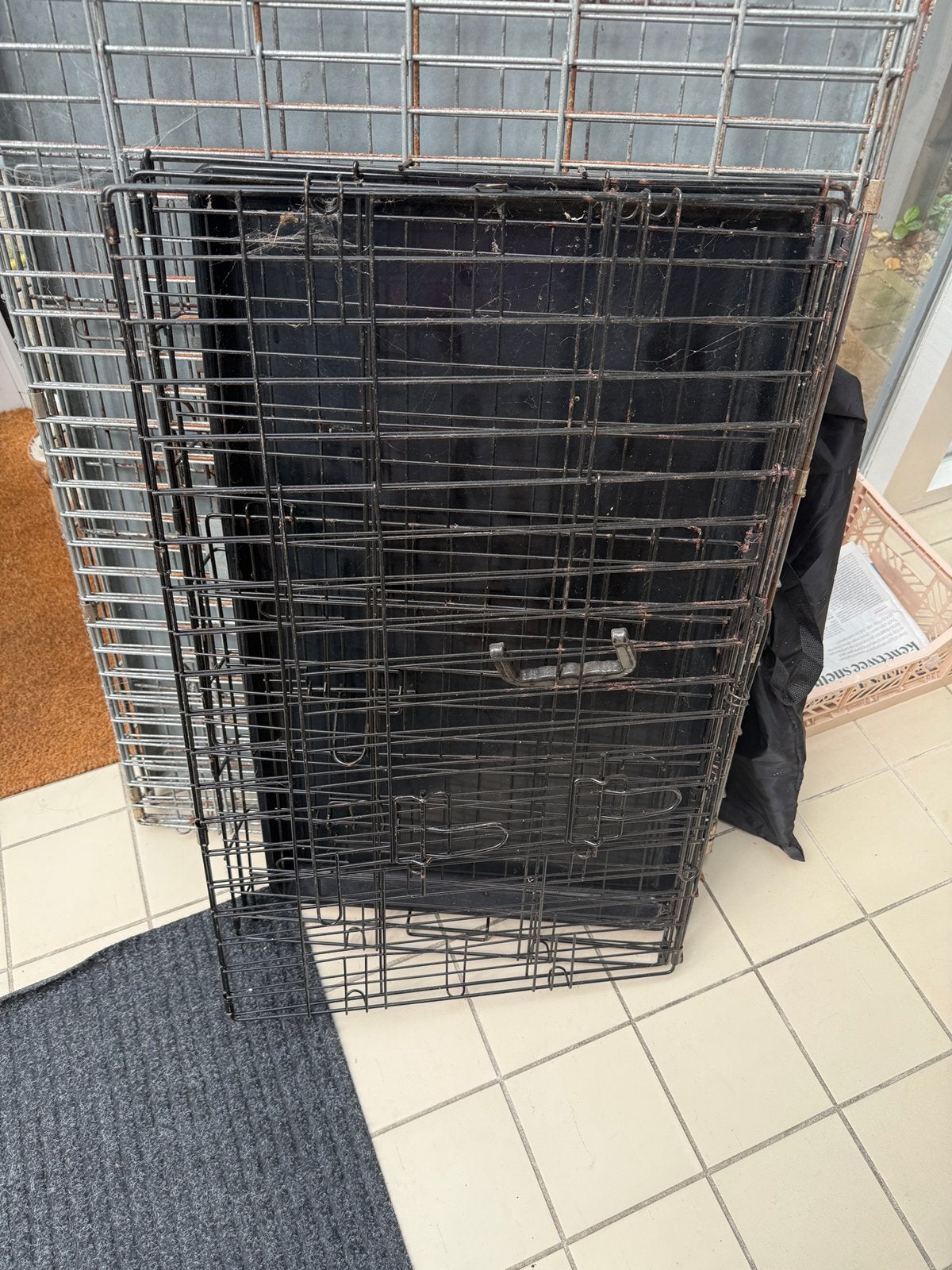 Bench 50x70, Dieren en Toebehoren, Hondenhokken, Ophalen, Gebruikt