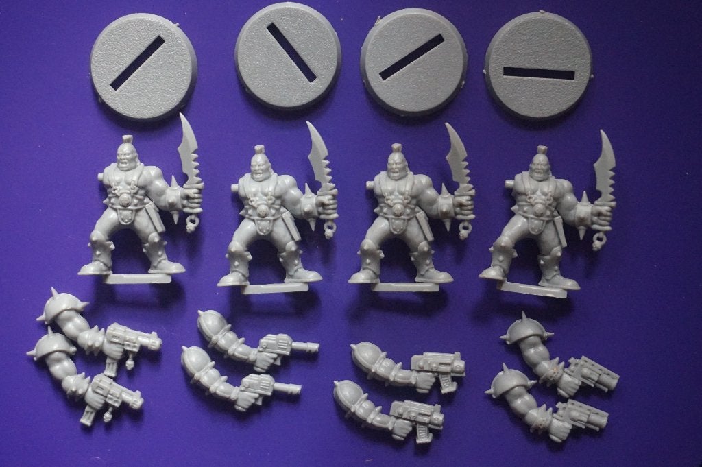10x House Goliath - 1995, Verzenden, Zo goed als nieuw, Warhammer 40000, Figuurtje(s)