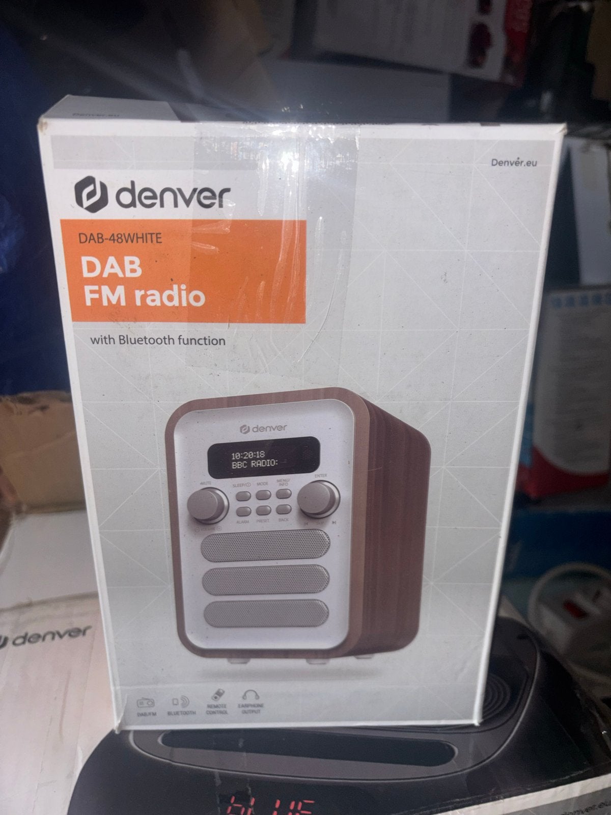 Denver DAB+ FM radio met Bluetooth - Nieuw, D, Nieuw, Den, Ophalen of Verzenden