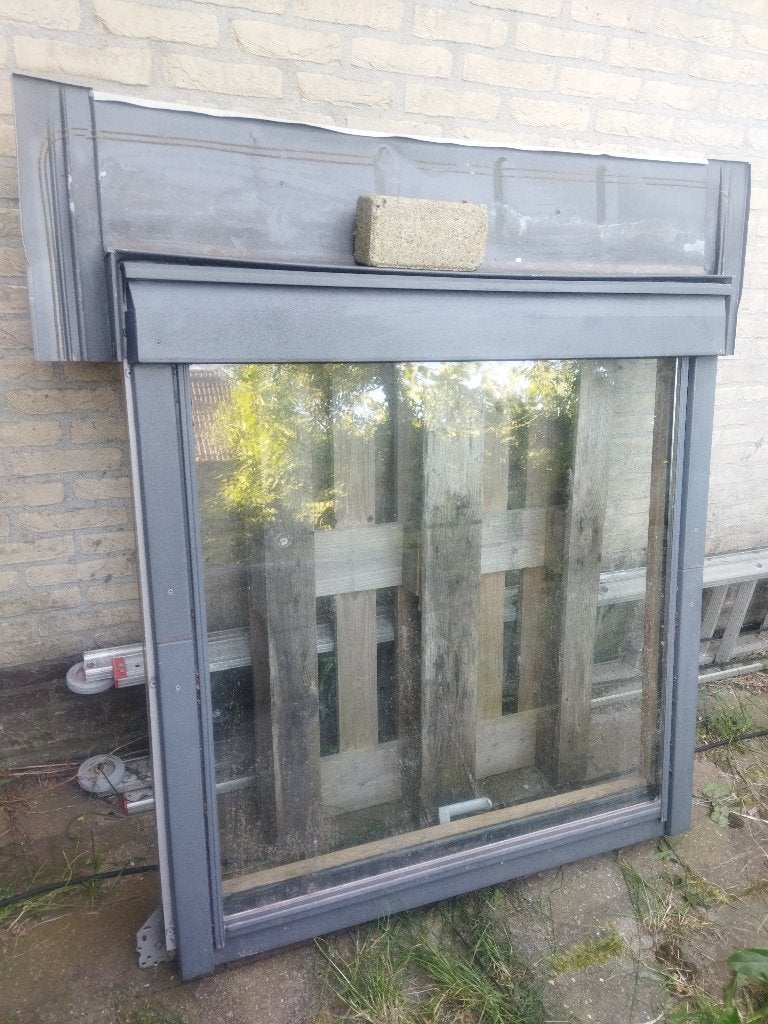 Velux dakraam GPL S06, draai/kiep en uitzet, met gootstukken, Doe-het-zelf en Verbouw, Glas en Ramen, Ophalen, Gebruikt, 80 tot 120 cm