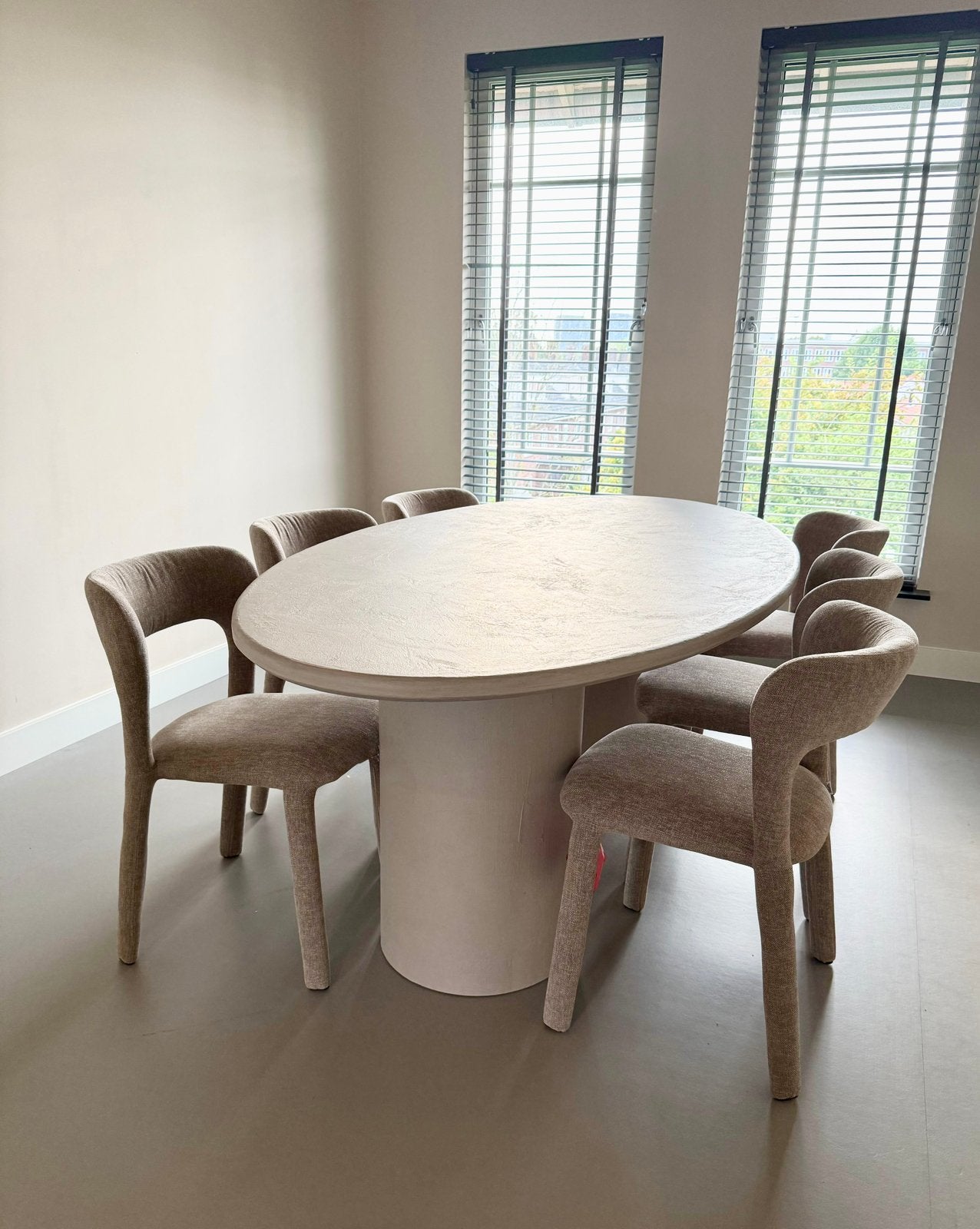 tafel beton ciré - elke vorm, maat en kleur, Huis en Inrichting, Ophalen of Verzenden, Nieuw, Overige materialen