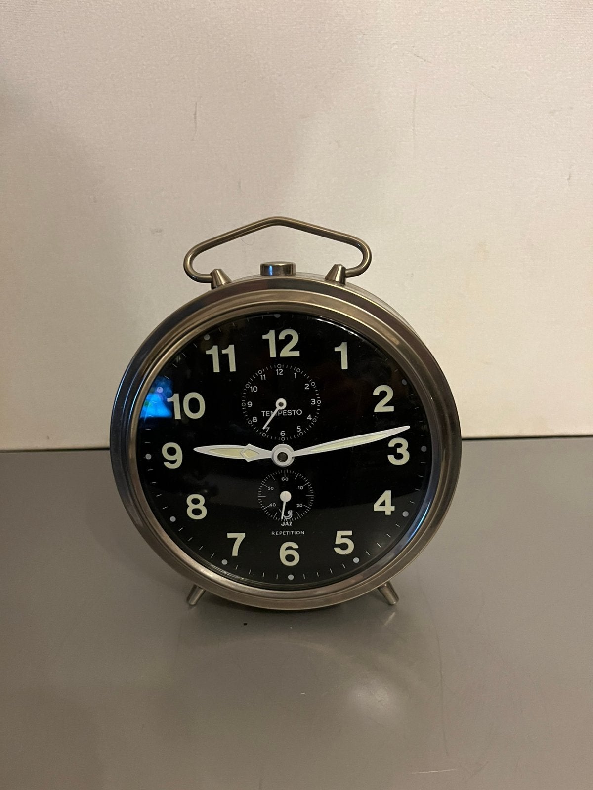 Vintage wekker Tempesto jaren '60, Ophalen of Verzenden