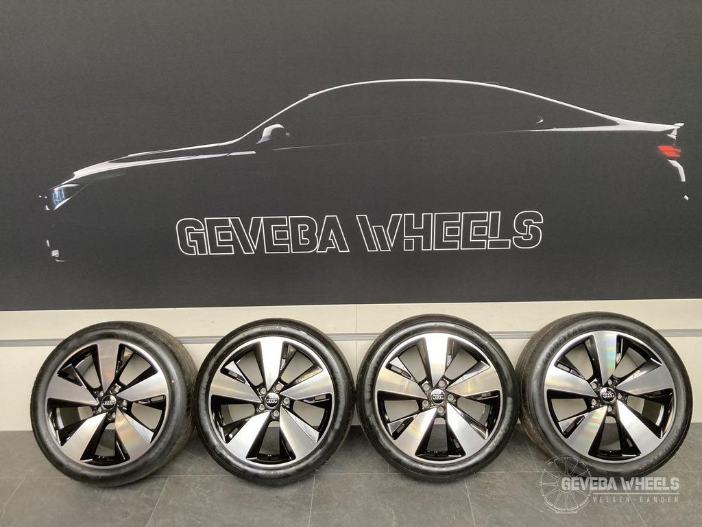 19” originele Audi A5 B10 velgen + banden 5x112 245/40/19, 19 inch, -, -, Banden en Velgen