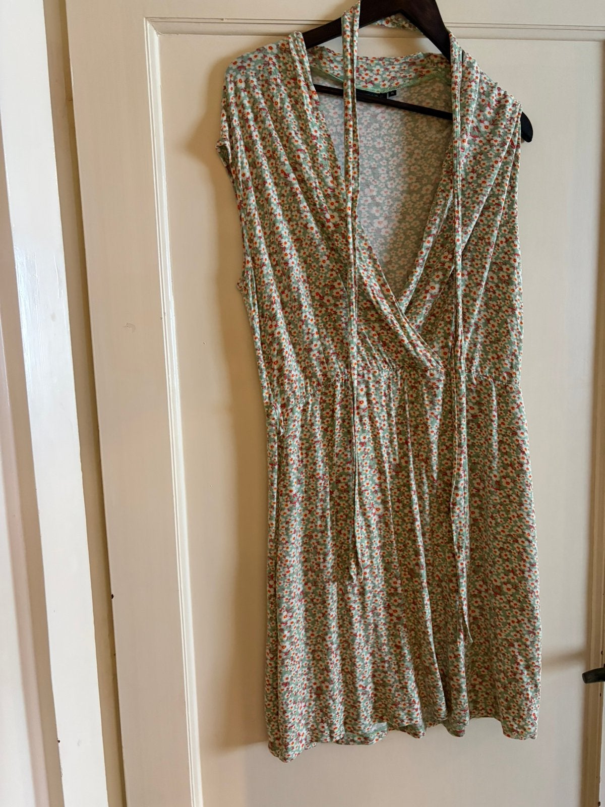 Bloemenjurk, Overige kleuren, Maat 42/44 (L), Ophalen of Verzenden, Zo goed als nieuw
